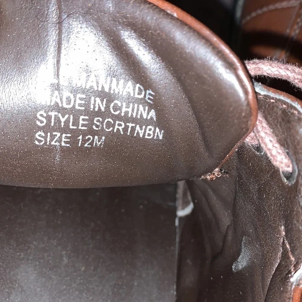 Men’s Brown Dress Shoe, sz 12